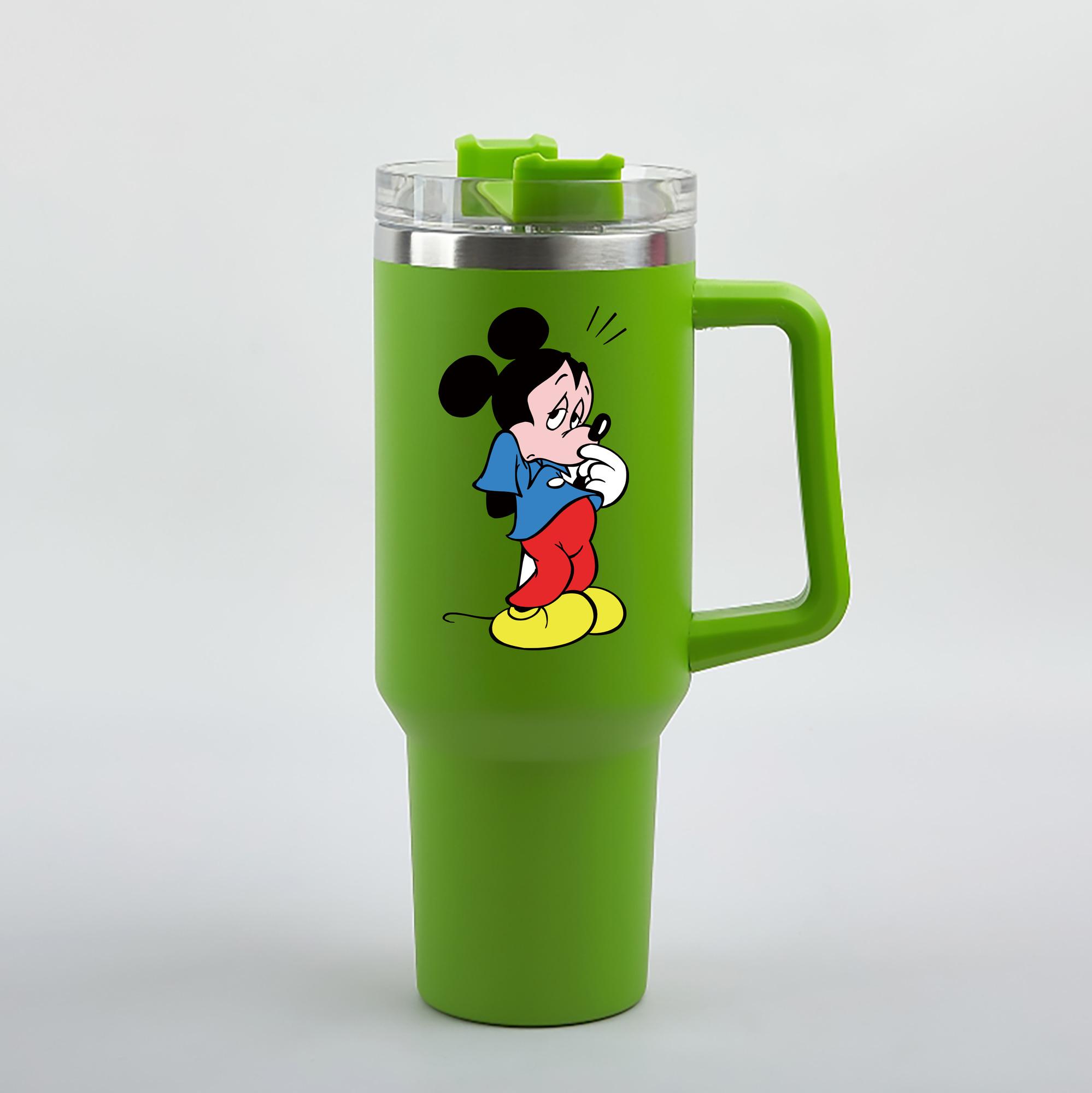 （画像用） ミッキーマウス Mickey Mouse 1200mL車用タンブラー（カラープリント）